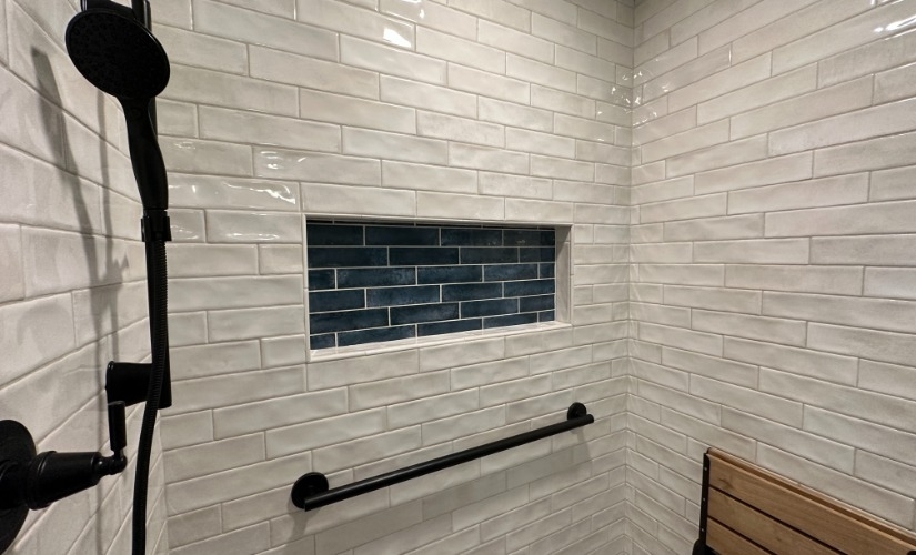 Modern Hearth Bathroom near Saline Michigan