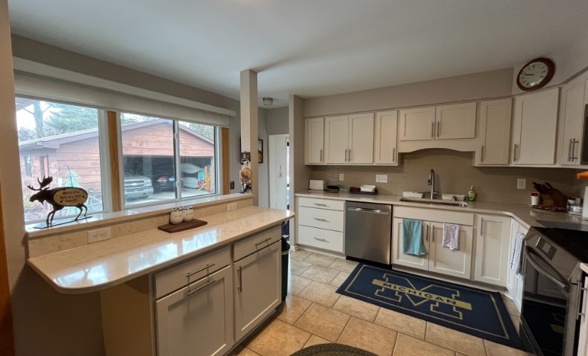 Fresh &amp; Bright Kitchen Update Kitchen near Ann Arbor Michigan