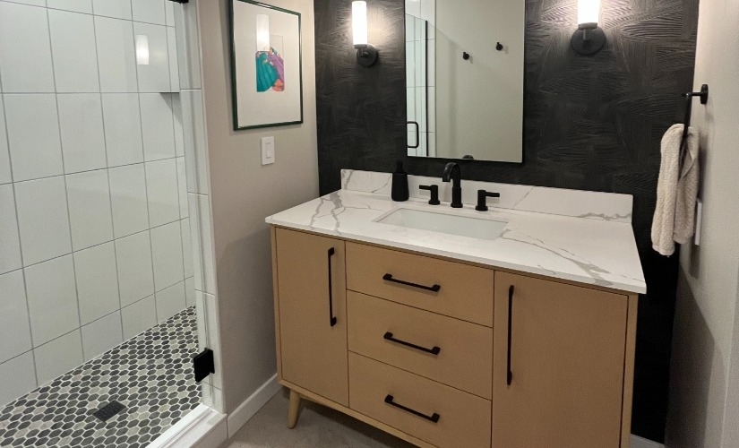 Thoughtful planning, lasting results. Bathroom near Ann Arbor Michigan